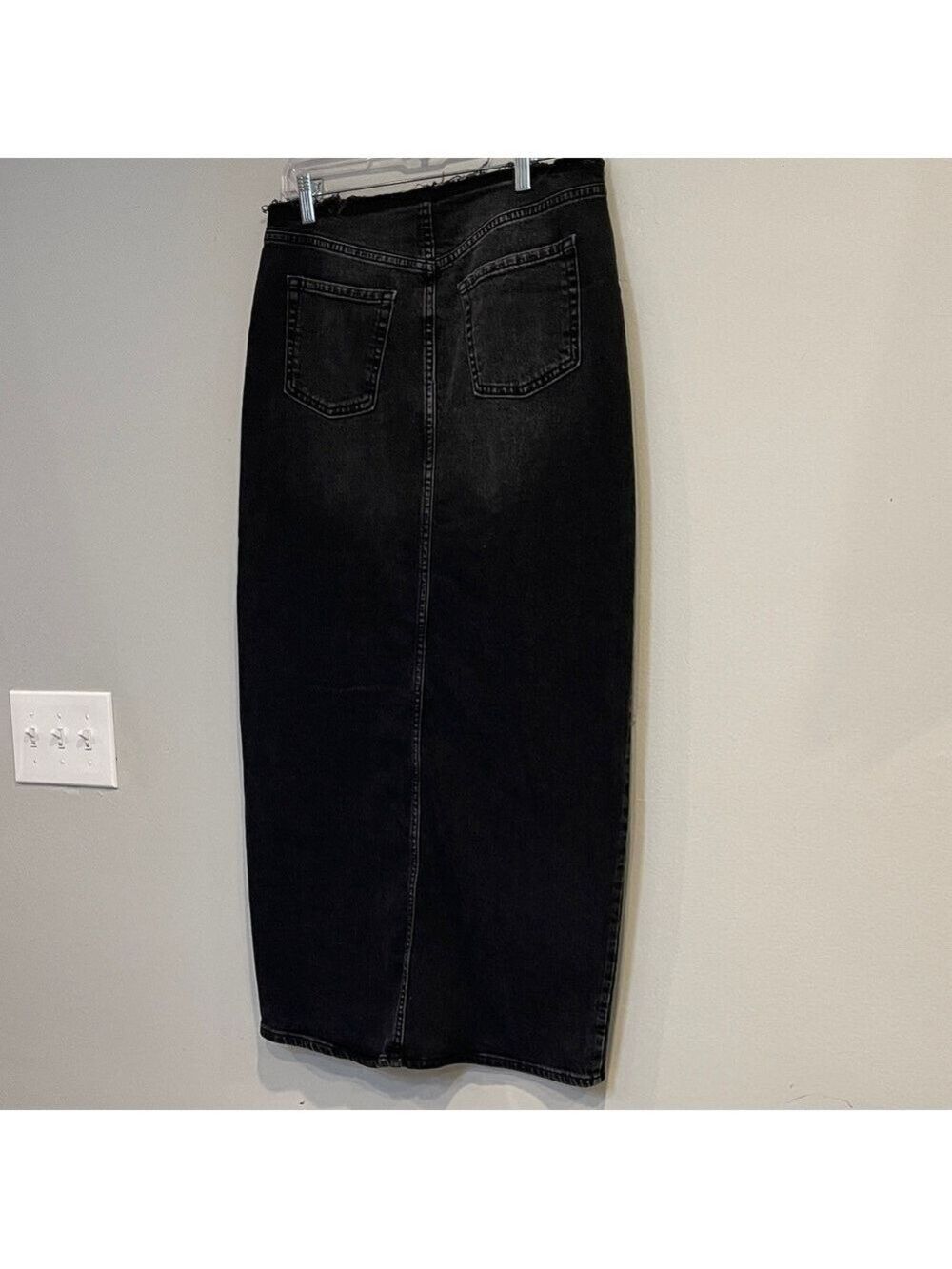 NWT Wild Fable Black Denim Skirt Size 6 - Picture 5 of 7